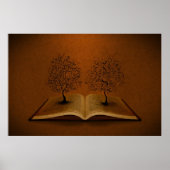 De GiddyUp-structuur en de Bickham-scriptstructuur Poster (Voorkant)