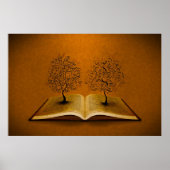 De GiddyUp-structuur en de Bickham-scriptstructuur Poster (Voorkant)