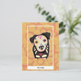 De Gids – Día de los Muertos Hond Tarot Kunst Briefkaart