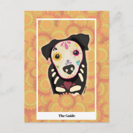 De Gids – Día de los Muertos Hond Tarot Kunst Briefkaart