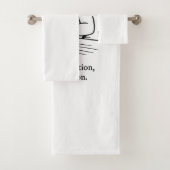 De Gids van Aristoteles voor Matigheid Bad Handdoek (Insitu)