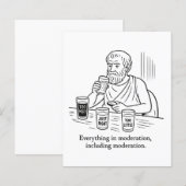 De gids van Aristoteles voor matiging (Voorkant / Achterkant)