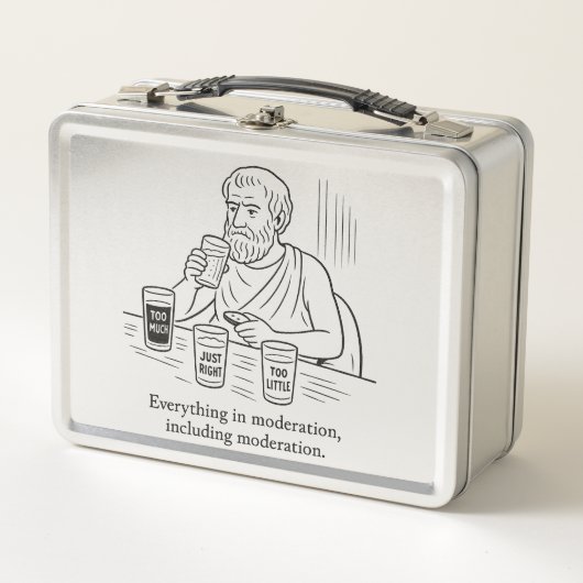 De gids van Aristoteles voor matiging (Voorkant)
