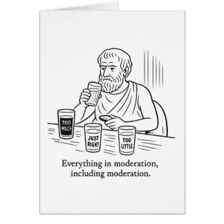 De gids van Aristoteles voor matiging