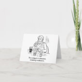 De gids van Aristoteles voor matiging Bedankkaart (Voorkant)