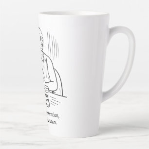 De gids van Aristoteles voor matiging Latte Mok