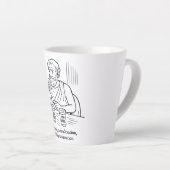 De gids van Aristoteles voor matiging Latte Mok (Rechterhoek)