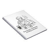 De gids van Aristoteles voor matiging Notitieboek (Rechterzijde)