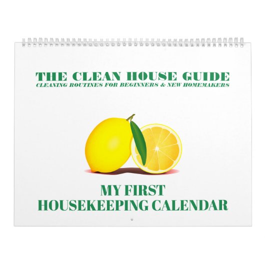 De gids van het Schone Huis Mijn eerste Bewaring Kalender (Hoes)