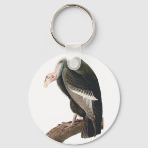 De Gier van Californië (Condor), Fijn Art. Audubo Sleutelhanger