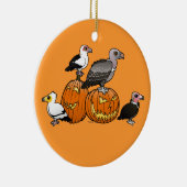 De Gieren van Halloween Keramisch Ornament (Rechts)
