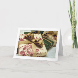 De Gift H van de kerstkaart Feestdagen Kaart