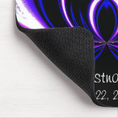 De gift Mousepad van het Huwelijk Muismat (Hoek)