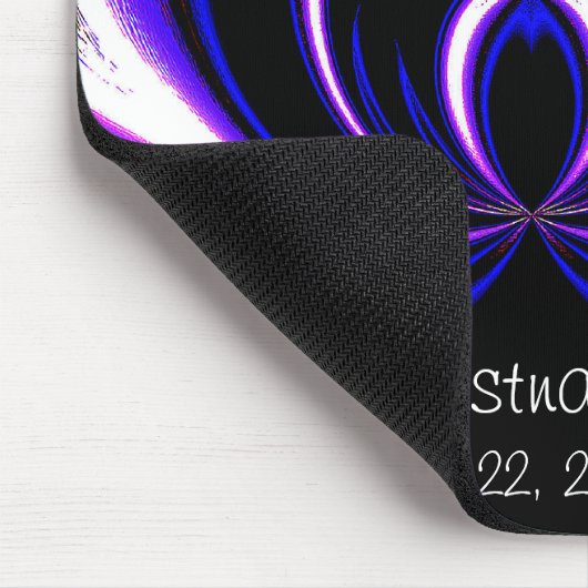 De gift Mousepad van het Huwelijk Muismat (Hoek)