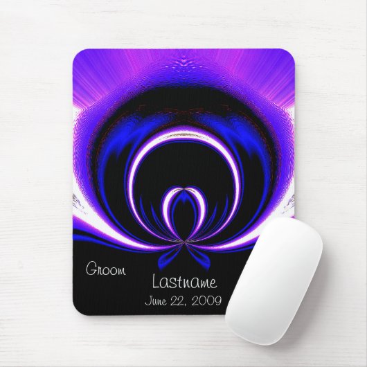 De gift Mousepad van het Huwelijk Muismat (Met muis)