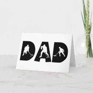 De Gift van de Papa van het hockey Kaart