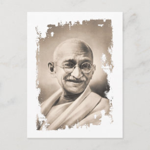 De Gift van Gandhi van Mahatma Briefkaart