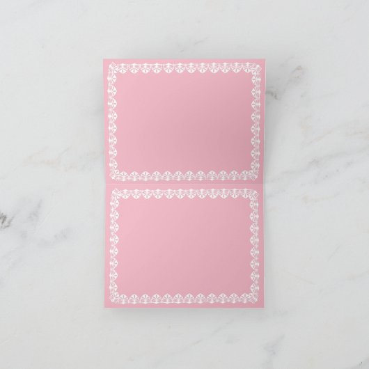 De Gift van het Baby shower van de grootmoeder Bedankkaart (Binnen)