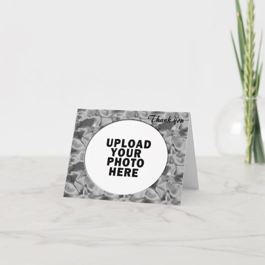 De Gift van het huwelijk "dankt u" kaardt Bedankkaart (Voorkant)