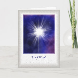 De gift van Kerstmis Feestdagen Kaart