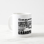 De Giften van de pret voor Grootvaders: Grootste Koffiemok (Voorkant links)