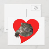 De Giften van de Valentijnsdag, de Liefde van de Feestdagenkaart (Voorkant / Achterkant)