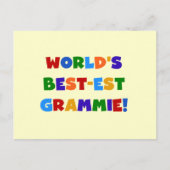 De Giften van Grammie van het best-est-Beste van Briefkaart (Voorkant)