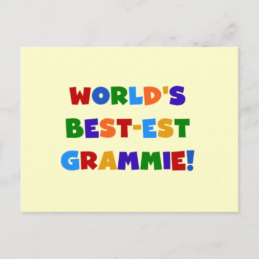 De Giften van Grammie van het best-est-Beste van Briefkaart (Voorkant)