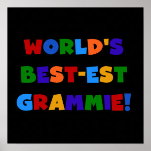 De Giften van Grammie van het best-est-Beste van d Poster