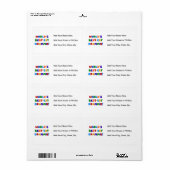 De Giften van Grammie van het best-est-Beste van Etiket (Full Sheet)