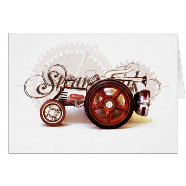 De Giften van het Lot van de Tractor van Steampunk (Voorkant Horizontaal)