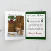 De Giften van Kerstmis van Puggle Feestdagen Kaart (Binnen)