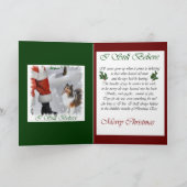 De Giften van Kerstmis van Sheltie van de Feestdagen Kaart (Binnen)