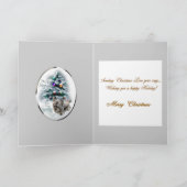 De Giften van Kerstmis van Terrier van Skye Feestdagen Kaart (Binnen)