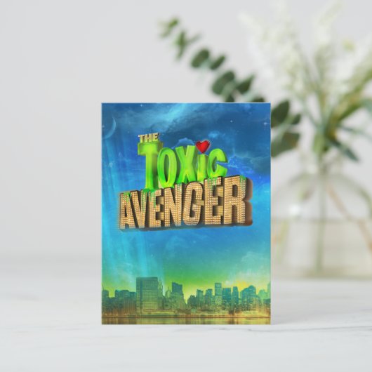 De giftige Avenger Briefkaart (Staand voorkant)