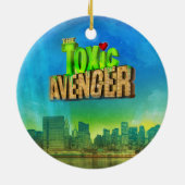 De giftige Avenger Keramisch Ornament (Achterkant)