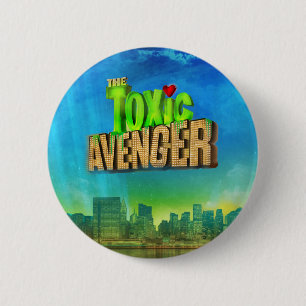 De giftige Avenger Ronde Button 5,7 Cm