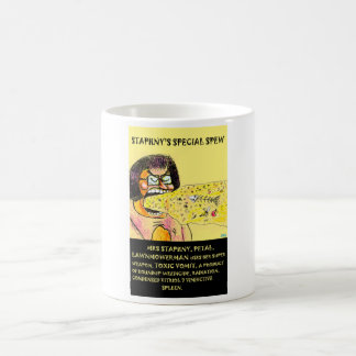 De giftige kots van mevrouw Lawnmowerman Koffiemok
