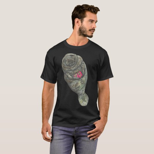 De Gifting Manatee T-shirt (Voorkant volledig)