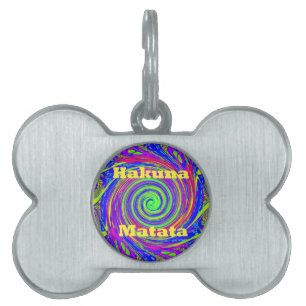 De giftontwerp colors.png van Matata van Hakuna Huisdieren Naamplaatje