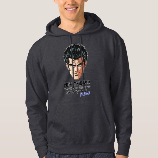 De Gigachad's Swagger Saga Hoodie (Voorkant)