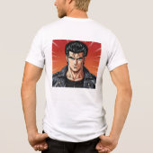 De Gigachad's Swagger Saga Tri-Blend Shirt (Achterkant)