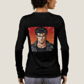 De Gigachad's Swagger Saga Tri-Blend Shirt (Achterkant)