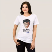 De Gigachad's Swagger Saga Tri-Blend Shirt (Voorkant volledig)