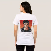 De Gigachad's Swagger Saga Tri-Blend Shirt (Achterkant volledig)