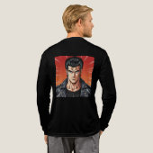 De Gigachad's Swagger Saga Tri-Blend Shirt (Achterkant)