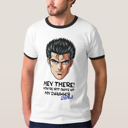 De Gigachad's Swagverhaal T-shirt (Voorkant)