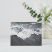 De Gigantic Wave Briefkaart (Staand voorkant)