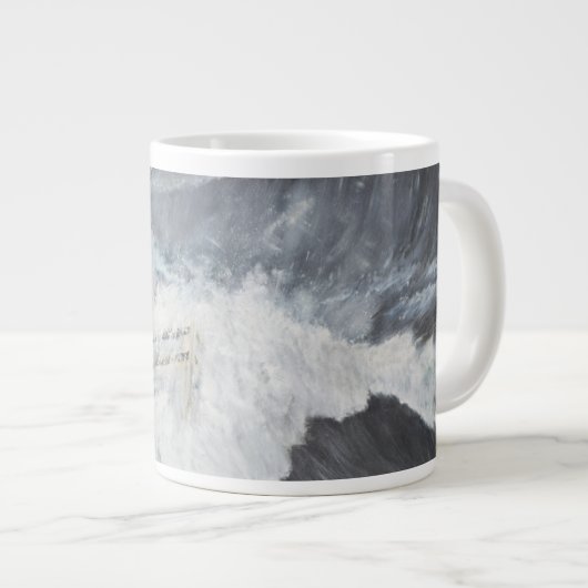 De Gigantic Wave Grote Koffiekop (Voorkant rechts)