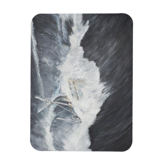 De Gigantic Wave Magneet (Verticaal)